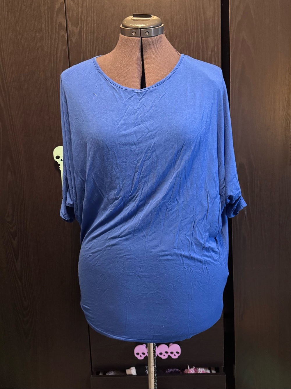Women’s Relaxed Royal Blue Short-Sleeve Tee